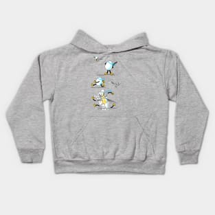 EGG ATHLETE SCHOOL- BASEBALL Kids Hoodie